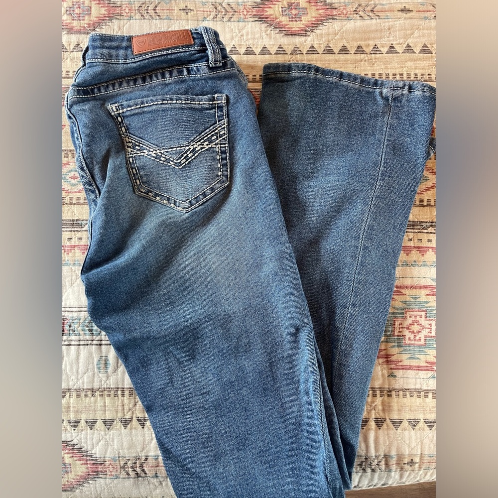 Rock ‘n’ roll denim jeans
